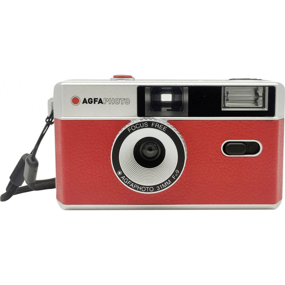 Agfaphoto Φωτογραφική Μηχανή με Film Analogue 35mm Red