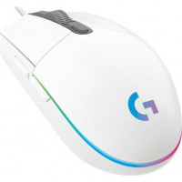 Logitech G203 Lightsync RGB Gaming Ποντίκι 8000 DPI Λευκό