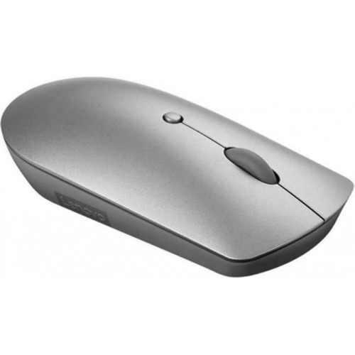 Lenovo 600 Bluetooth Silent Mouse Ασύρματο Ποντίκι Optical Ασημί