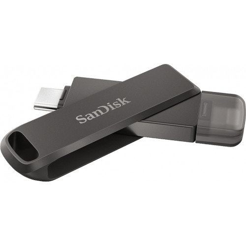 Sandisk iXpand Luxe 64GB USB-C/Lightning Μαύρο Εκθεσιακό