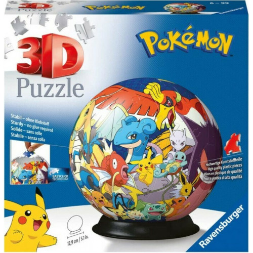 Pokemon Ball Limited Edition 72pcs RavensburgerΚωδικός: 11785
