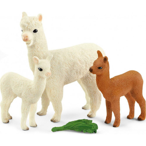 Schleich Wild Life     42544 Alpakafamilie