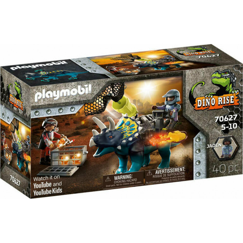 Playmobil® Dino Rise - Triceratops Battle For The Legendary Stones (70627)