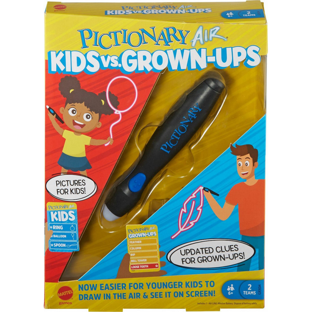 Mattel Pictionary Air Kids Vs Adults (GYH81)
