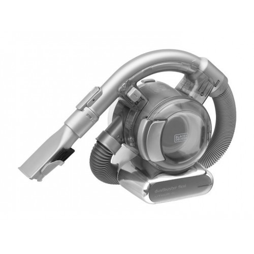 Black & Decker Dustbuster Flexi Επαναφορτιζόμενο Σκουπάκι Χειρός 18V Ασημί