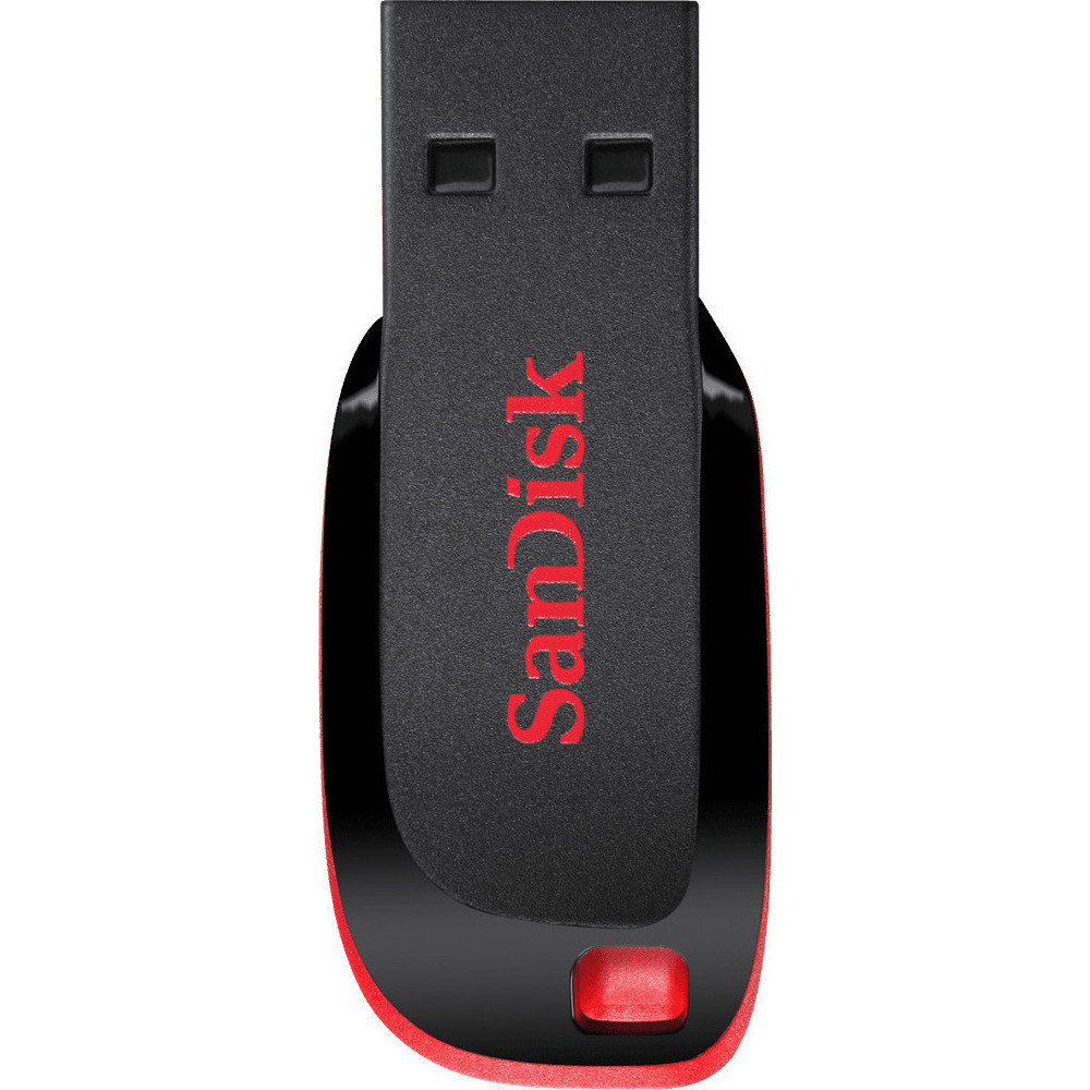 Sandisk Cruzer Blade 32GB USB 2.0 Stick Μαύρο