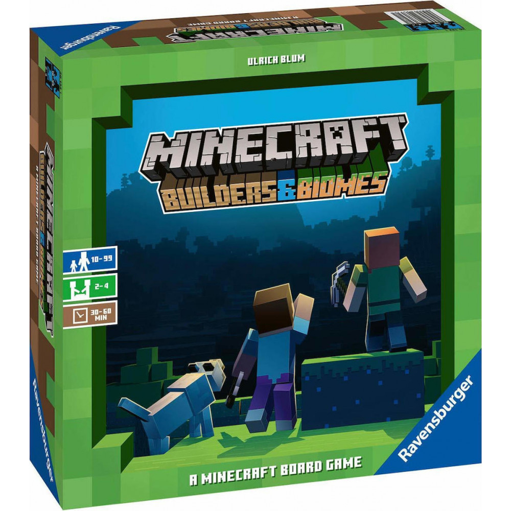 Ravensburger Board Game: Minecraft Builders & Biomes για 10 Ετών 26132
