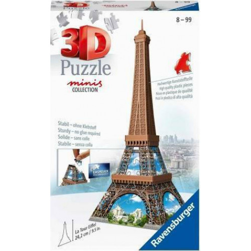 Ravensburger 3D Puzzle Mini: Eiffel (54pcs) (12536)