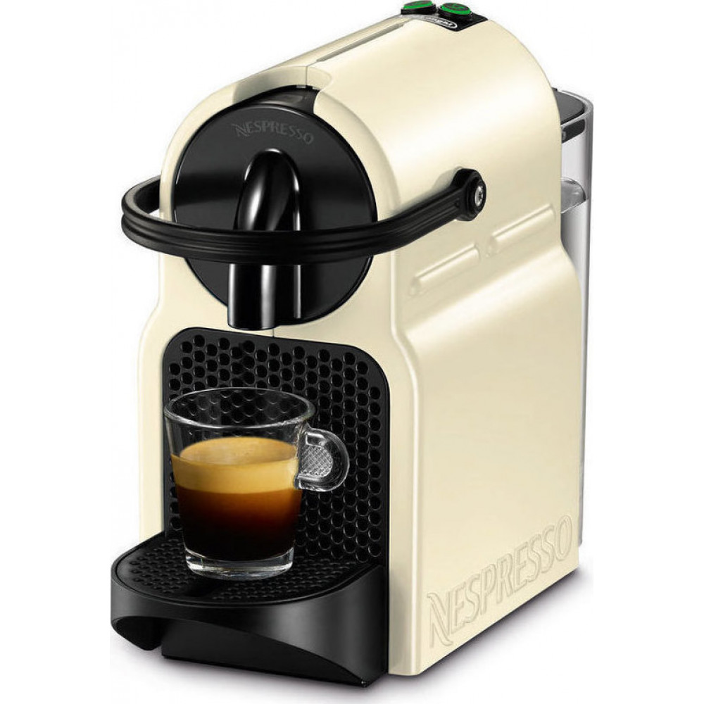 De'Longhi Inissia Καφετιέρα για Κάψουλες Nespresso Πίεσης 19bar Vanilla Cream