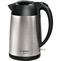 Bosch Designline Βραστήρας 1.7lt 2400W Ασημί