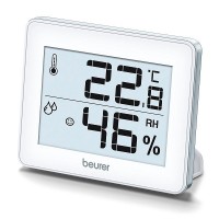 Beurer ΗΜ 16 Θερμόμετρo & Υγρασιόμετρo Επιτραπέζιο για Χρήση σε Εσωτερικό Χώρο