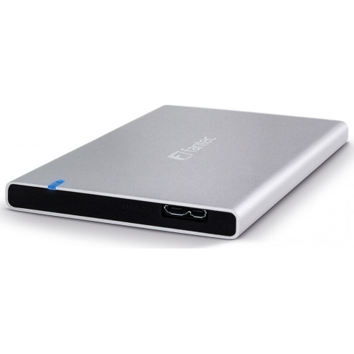 FANTEC ALU7MMU3 silver Aluminium 2,5 SATA, USB 3.0, 7mm