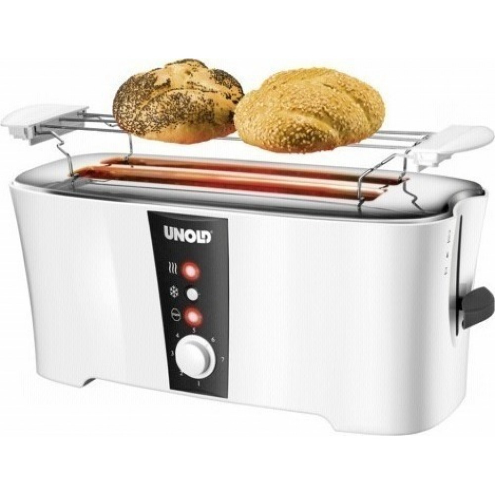 Unold Φρυγανιέρα 2 Θέσεων 1350W Λευκή