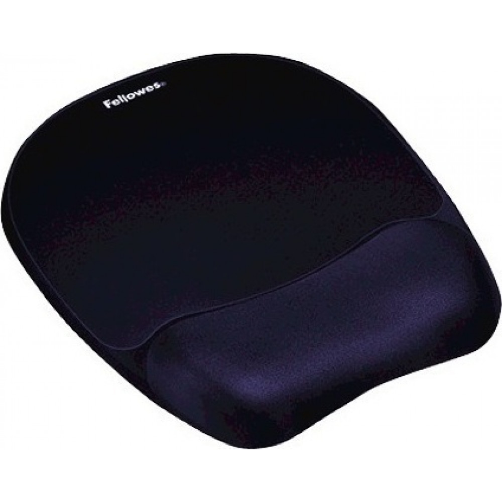 Fellowes Memory Foam Mousepad Wrist Support Sapphire