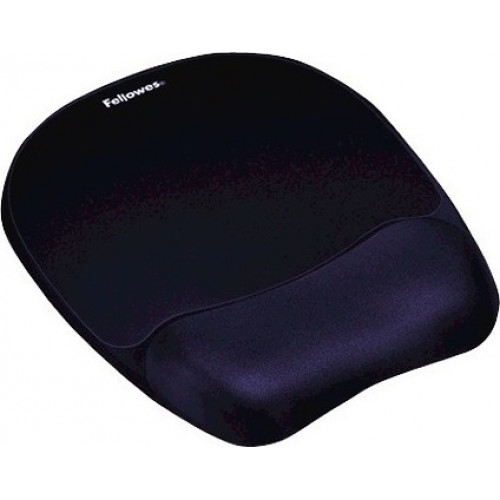 Fellowes Memory Foam Mousepad Wrist Support Sapphire