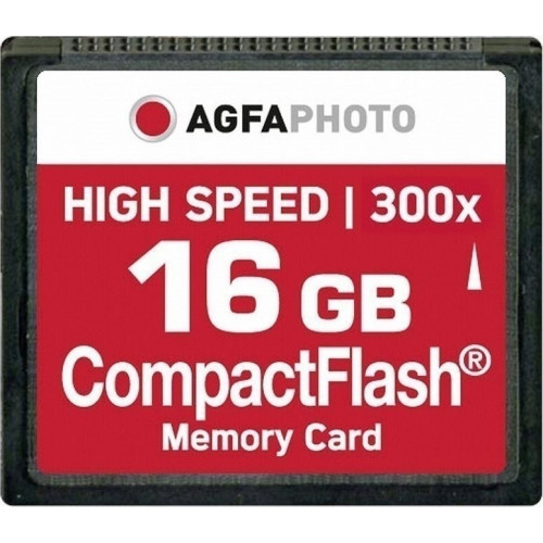 AgfaPhoto Compact Flash   16GB High Speed 300x MLC