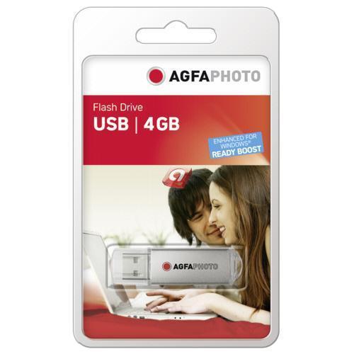 AgfaPhoto USB 2.0 silver   4GB