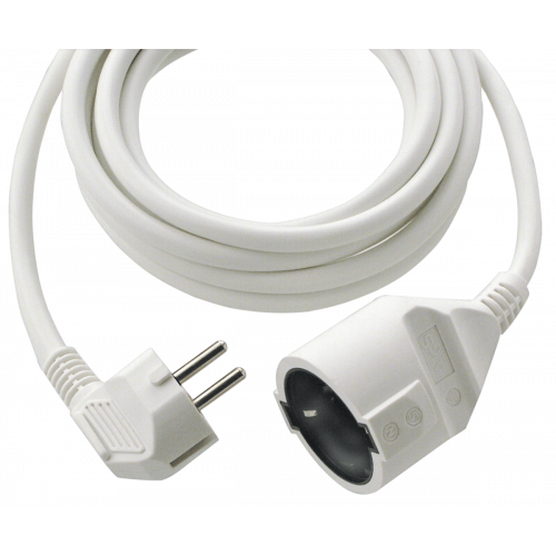 REV Safety extension lead 3,0 m white