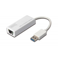 DIGITUS Gigabit Ethernet USB 3.0 Αντάπτορας Δικτύου για Ενσύρματη σύνδεση Gigabit Ethernet