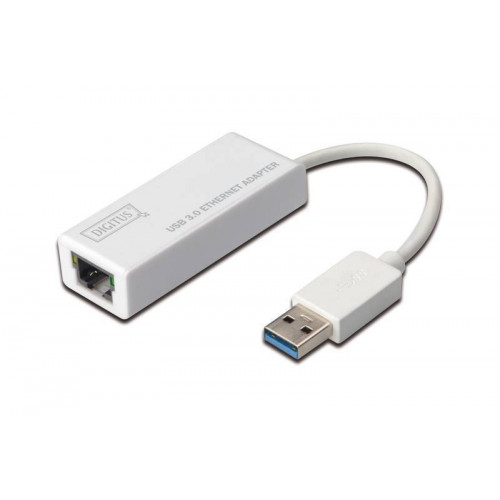 DIGITUS Gigabit Ethernet USB 3.0 Αντάπτορας Δικτύου για Ενσύρματη σύνδεση Gigabit Ethernet
