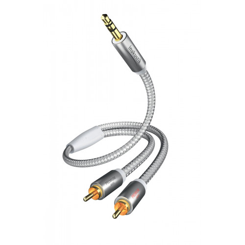 in-akustik Premium Audio Cable 3,5 mm Jack Plug - Cinch 1,5 m