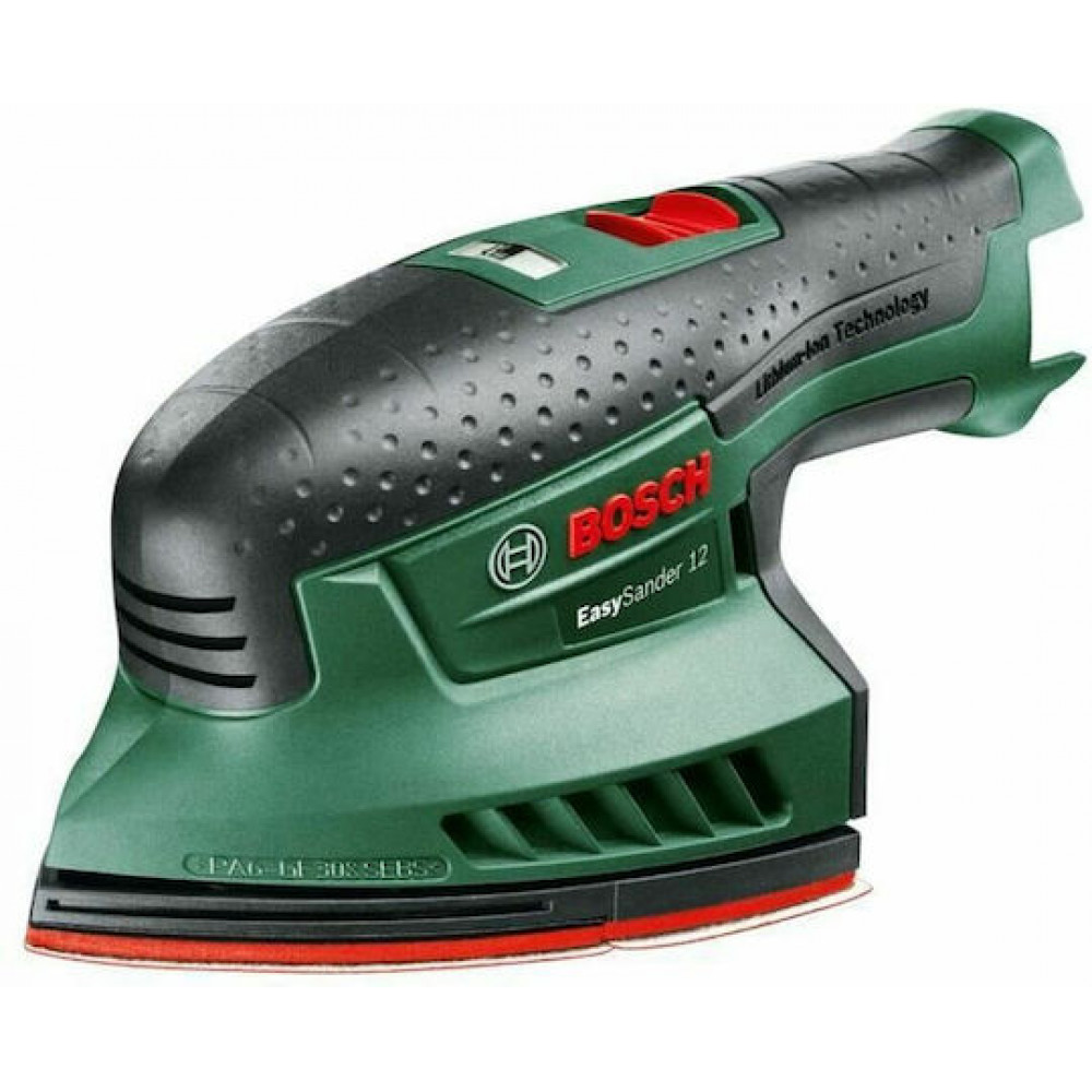Bosch EasySander 12 Πολυτριβείο 12V Solo με Σύστημα Αναρρόφησης