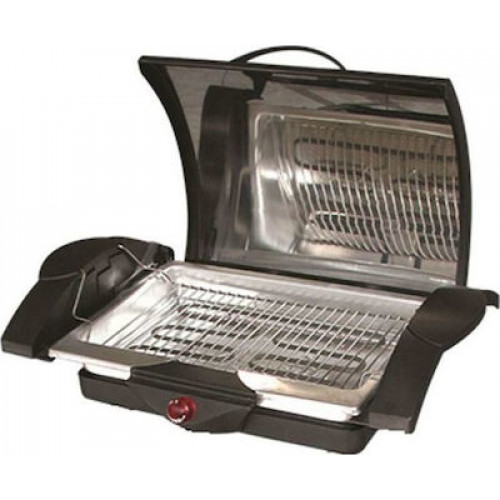 ΗΛΕΚΤΡΙΚΟ BARBEQUE SERTON DF600 2000W ΙΝΟΧ ΚΑΠΑΚΙ DF600 Εκθεσιακό