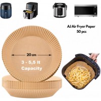 Aj Αντικολλητικό Χαρτί για Air Fryer 20x20cm 50τμχ