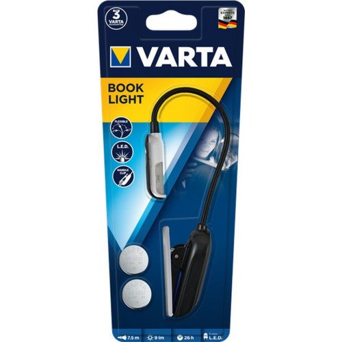 Varta Book Light LED με Μέγιστη Φωτεινότητα 9lm 2CR2032 101421