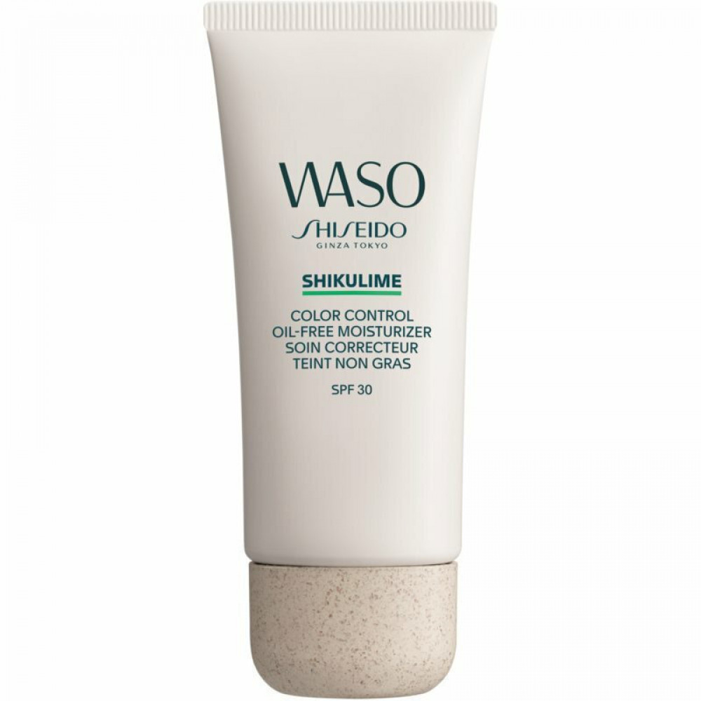 Shiseido Waso Shikulime Color Control Oil-Free Κρέμα Προσώπου Ημέρας με Χρώμα και SPF30 για Ενυδάτωση & Ατέλειες 50ml
