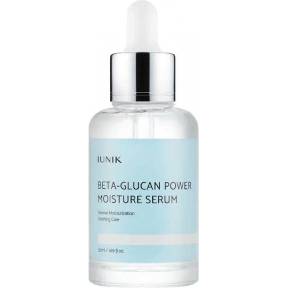 iUNIK Beta-glucan Καταπραϋντικό & Ενυδατικό Serum Προσώπου με Υαλουρονικό Οξύ για Αποτοξίνωση & Θρέψη 50ml