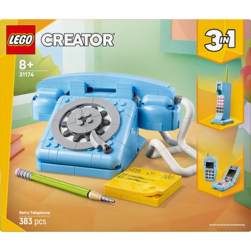Lego Creator Ρετρό Τηλέφωνο για 8+ Ετών 383τμχΚωδικός: 31174