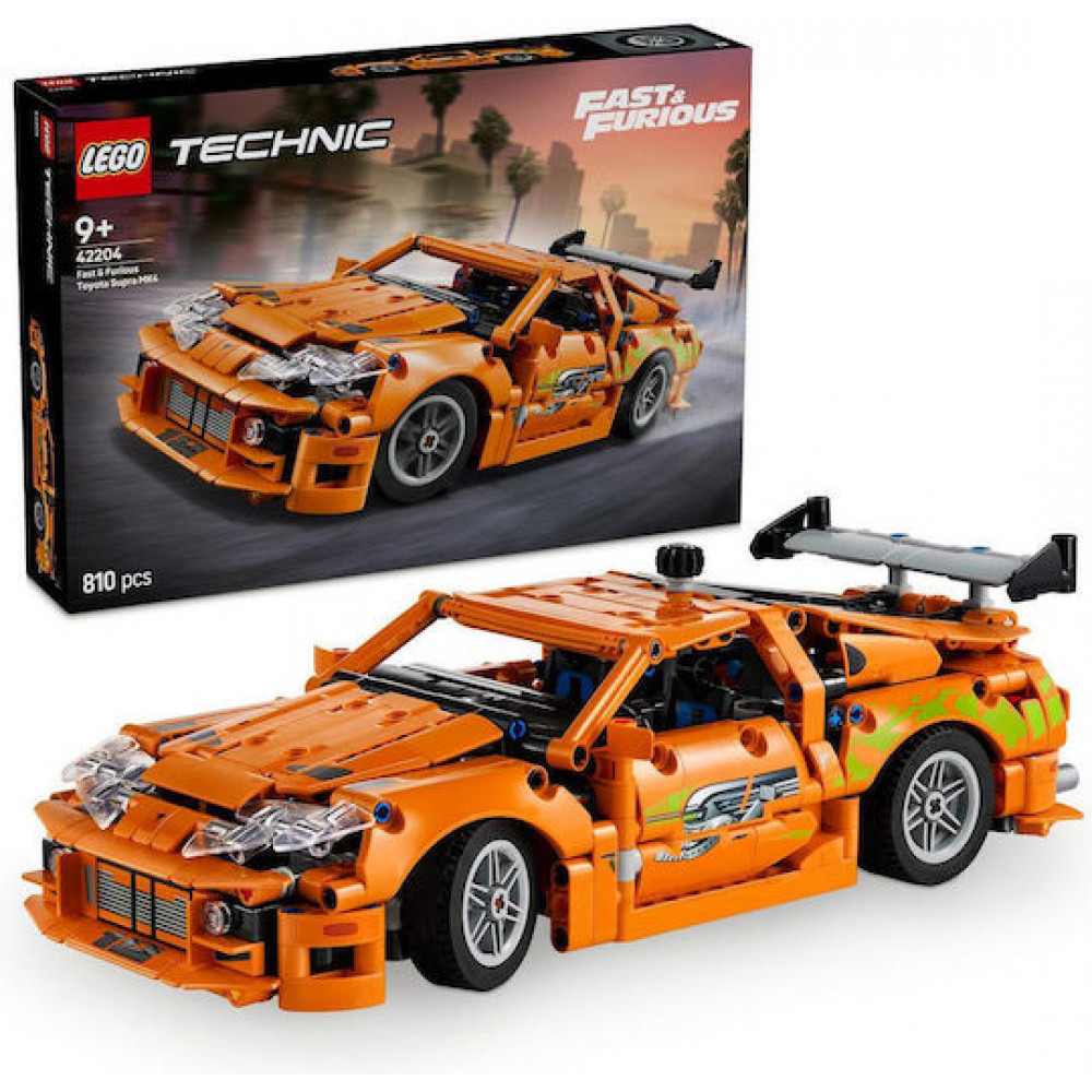 LEGO® Technic Fast And Furious Toyota Supra Mk4 για 9 Ετών 810τμχ
