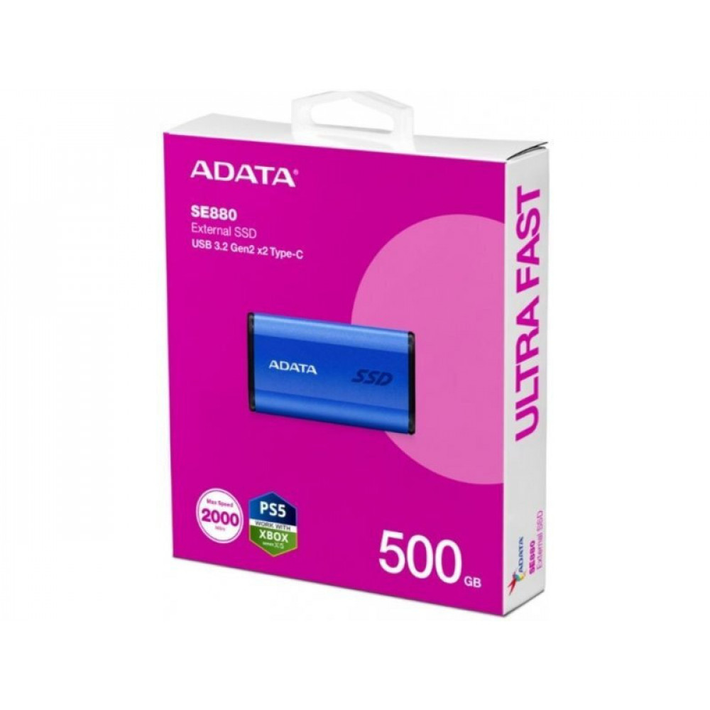 Adata SE880 USB 3.2 / USB-C Εξωτερικός SSD 500GB 2.5
