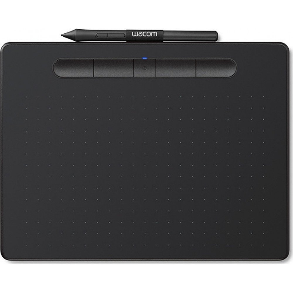 Wacom Intuos S Black Γραφίδα Σχεδίασης χωρίς Οθόνη 7 inches