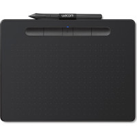 Wacom Intuos S Black Γραφίδα Σχεδίασης χωρίς Οθόνη 7 inches