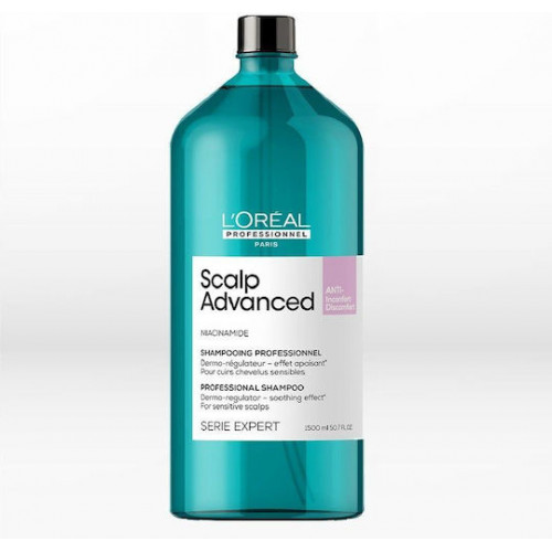 L'Oreal Professionnel Scalp Advanced Σαμπουάν για το Ευαίσθητο Τριχωτό για Όλους τους Τύπους Μαλλιών 1500ml