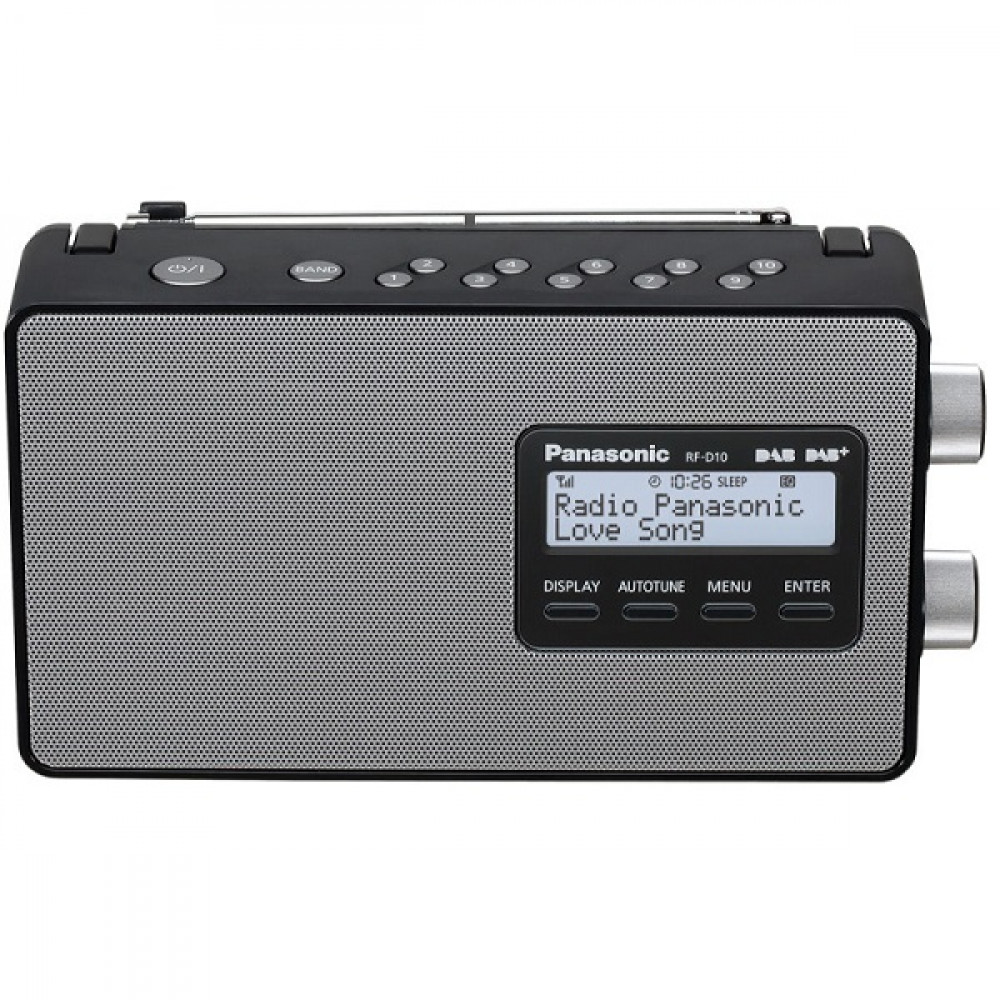 Panasonic RF-D 10 EG-K black