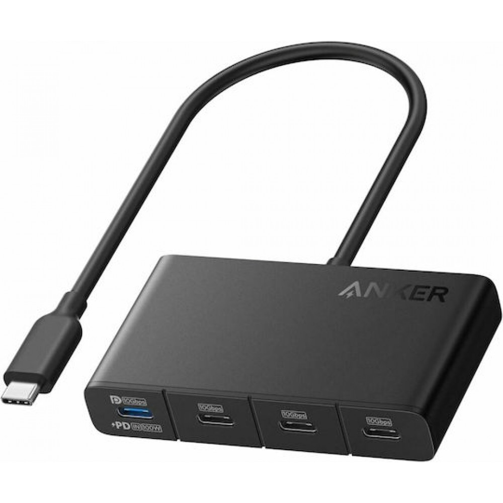 ANKER A8340GA1 USB-C Display Hub (4-in-1, 10Gbps) Gray Iteration 1