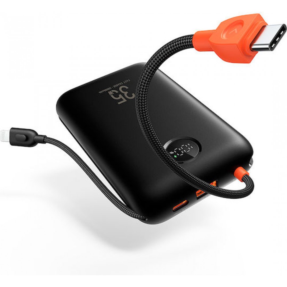 Veger W2068 Power Bank 20000mAh 35W με Θύρα USB-A και Θύρα USB-C Power Delivery / Quick Charge Μαύρο