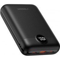 Veger S20 Power Bank 20000mAh 20W με 2 Θύρες USB-A και Θύρα USB-C Power Delivery / Quick Charge Μαύρο