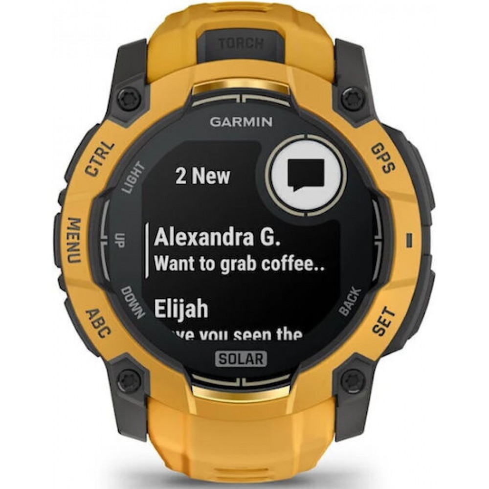 Garmin Instinct 3 50mm Solar Sunburst Gray (010-02935-02)