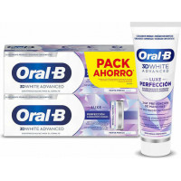 Oral-B 3d White Luxe Perfection Οδοντόκρεμα για Λεύκανση 2x75ml