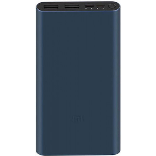 Xiaomi Power Bank 10000mAh 22.5W με 2 Θύρες USB-A και Θύρα USB-C Μπλε Εκθεσιακό