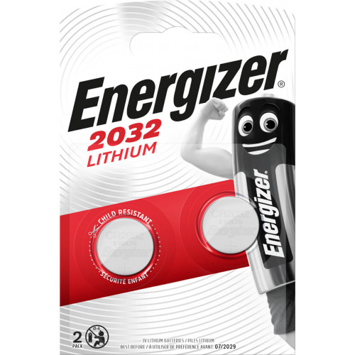 Energizer Μπαταρίες Λιθίου CR2032 3V 2τεμ