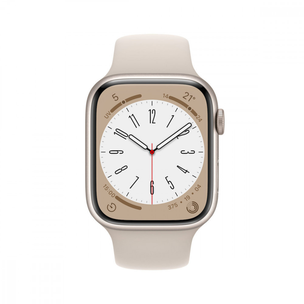 Apple Watch SE 2nd Gen GPS 44mm Starlight Aluminium Case with Starlight Sport Band Regular Εκθεσιακό