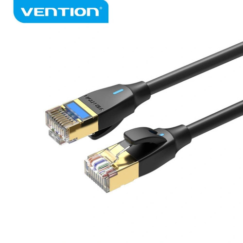 VENTION Cat.8 SFTP Patch Cable 2M Black Slim Type (IKIBH) (VENIKIBH)