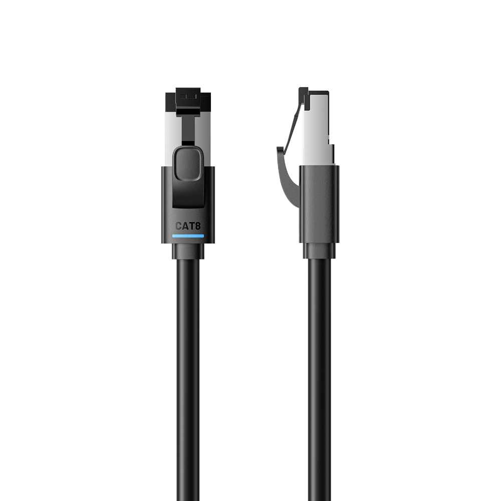 VENTION Ultra-Flexible Cat8 SFTP Ethernet Patch Cable 2M Black (IKRBH) (VENIKRBH)