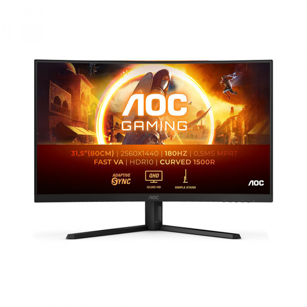 AOC CQ32G4VE QHD Gaming Monitor 32 180Hz (AOCCQ32G4VE)