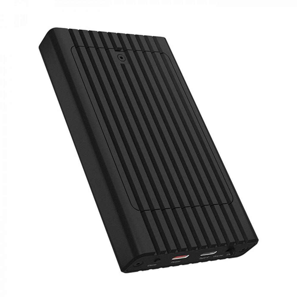 ICY BOX DUAL NVMe SSD ENCLOSURE WITH CLONE FUNCTION AND USB TO TYPE-C CABLE BLACK